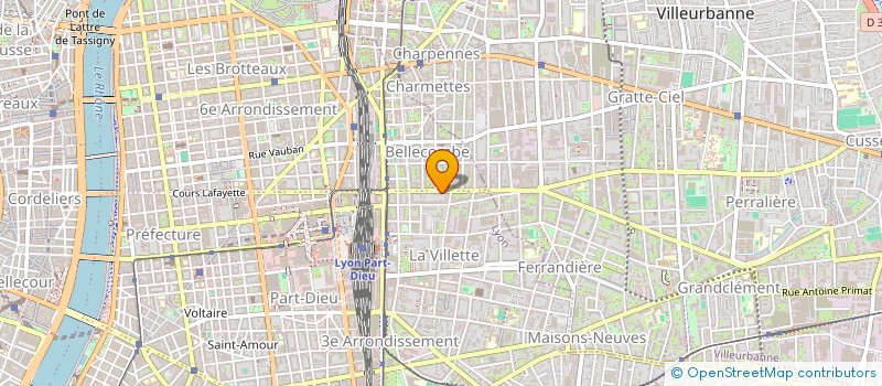 localisation de l'entreprise MONSIEUR ANDRE BAVEREL  LYON