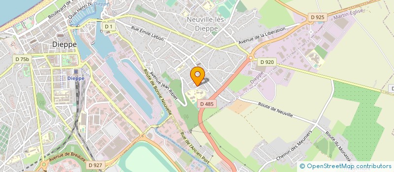 localisation de l'entreprise MONSIEUR ANDRE BAYEUX à PETIT-CAUX