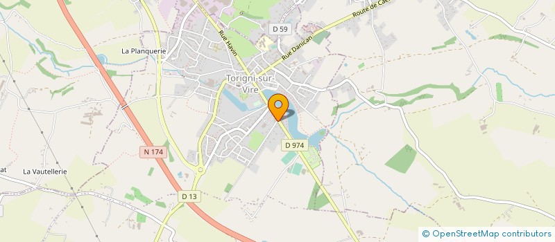 localisation de l'entreprise MONSIEUR ANDRE BEAU  TORIGNY-LES-VILLES