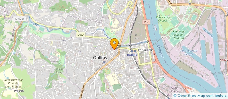 localisation de l'entreprise MONSIEUR ANDRE BEAUREPAIRE  OULLINS-PIERRE-BENITE