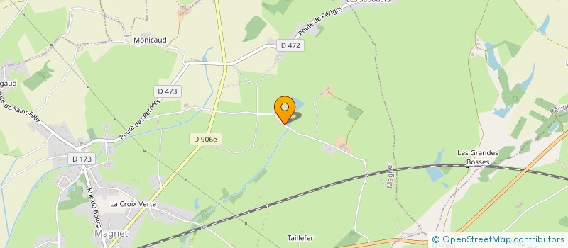 localisation de l'entreprise MONSIEUR ANDRE BEBOT  MAGNET