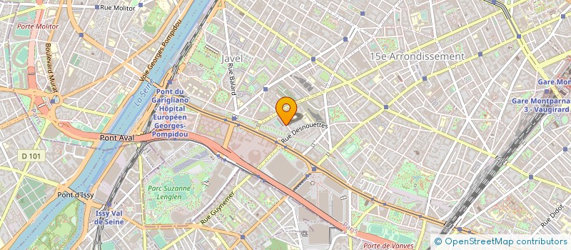 localisation de l'entreprise MONSIEUR ANDRE BECCAFICO  PARIS