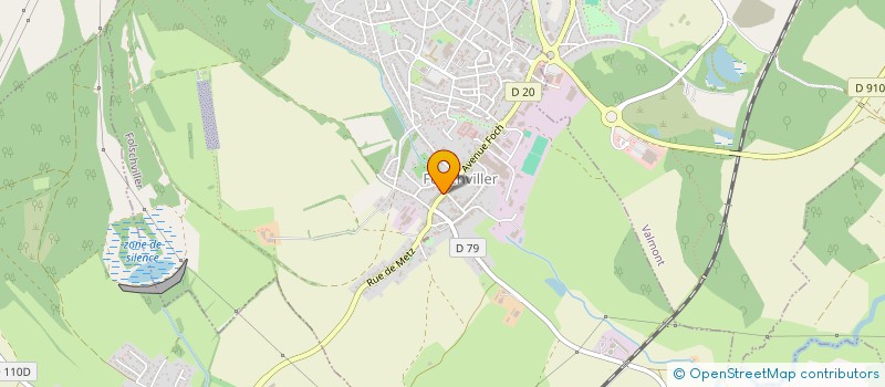 localisation de l'entreprise MONSIEUR ANDRE BECKER  LACHAMBRE