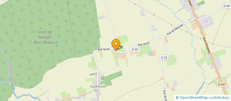 localisation de l'entreprise MONSIEUR ANDRE BEELS  VIEUX-BERQUIN