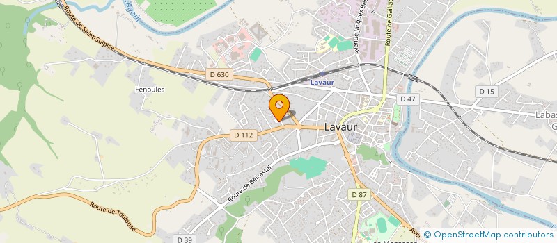 localisation de l'entreprise MONSIEUR ANDRE BELAVAL à MONTCABRIER