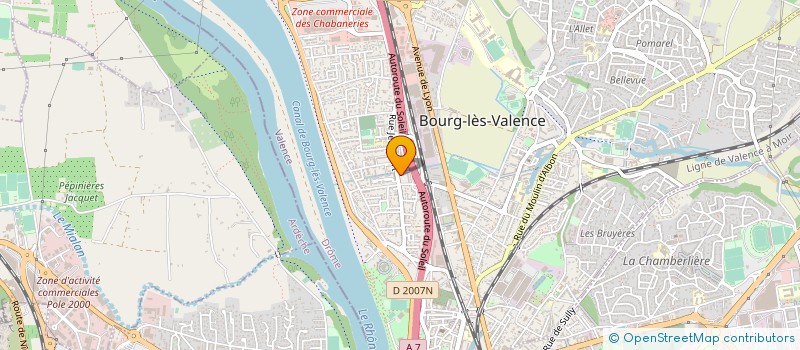 localisation de l'entreprise MONSIEUR ANDRE BELLIOT à BOURG-LES-VALENCE
