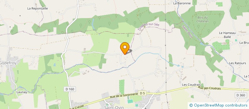 localisation de l'entreprise MONSIEUR ANDRE BELPRE  LA GODEFROY