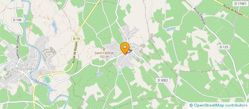 localisation de l'entreprise MONSIEUR ANDRE BENOIT  MARGON