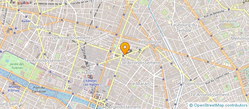 localisation de l'entreprise MONSIEUR ANDRE BERENGUIER à PARIS