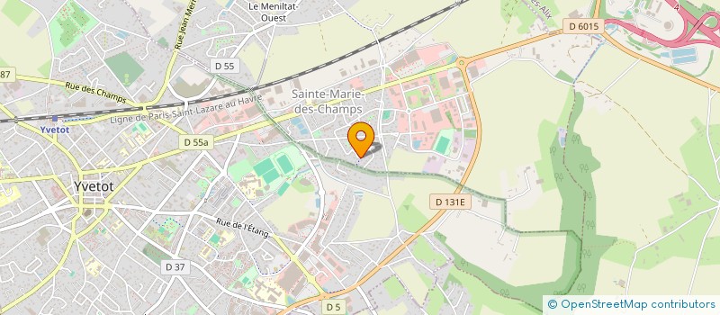 localisation de l'entreprise MONSIEUR ANDRE BERGE  SAINTE-MARIE-DES-CHAMPS