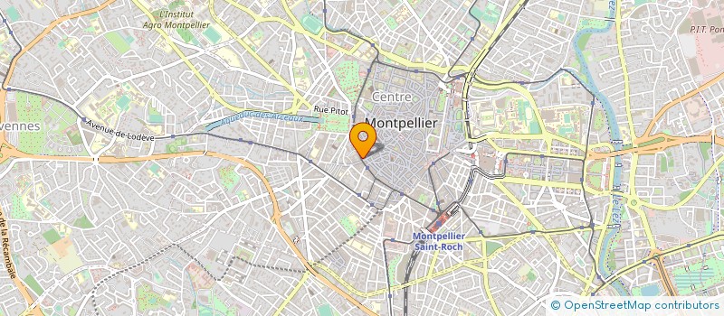 localisation de l'entreprise MONSIEUR ANDRE BERNARD à MONTPELLIER