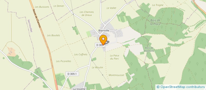 localisation de l'entreprise MONSIEUR ANDRE BERNARD à VERT-EN-DROUAIS