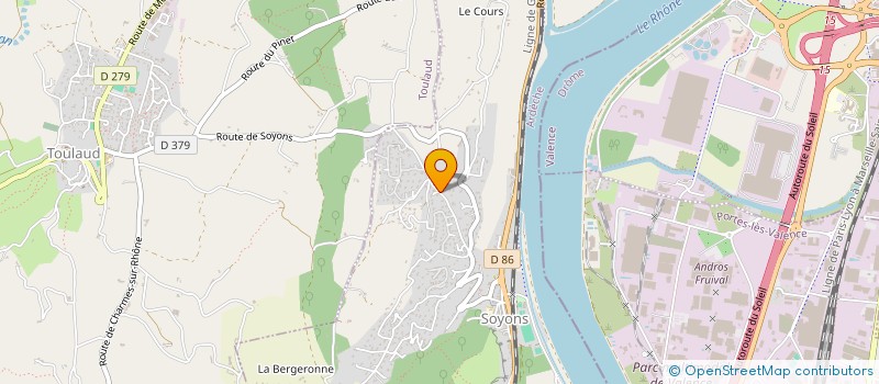 localisation de l'entreprise MONSIEUR ANDRE BERNARD ANDONIAN-BOUVET  SOYONS