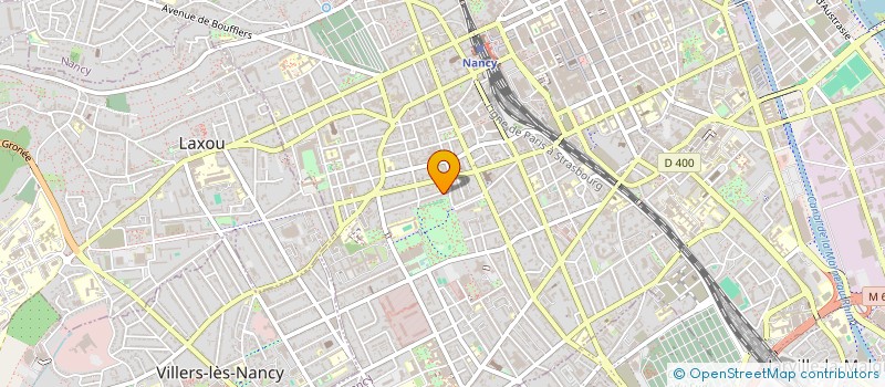 localisation de l'entreprise MONSIEUR ANDRE BERNAY  NANCY