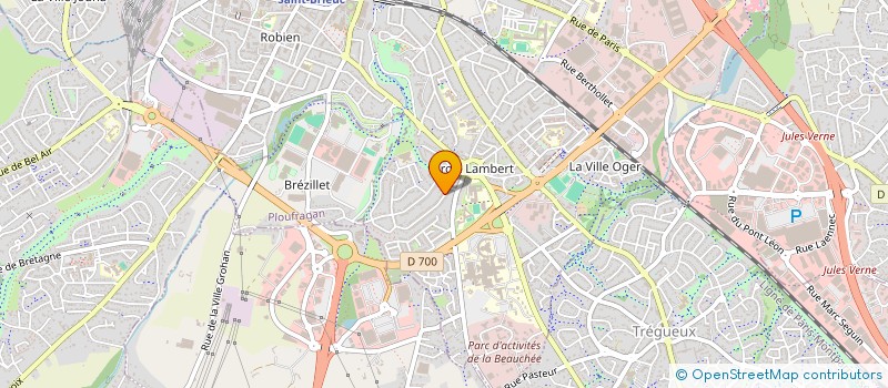 localisation de l'entreprise MONSIEUR ANDRE BERNIER à SAINT-BRIEUC