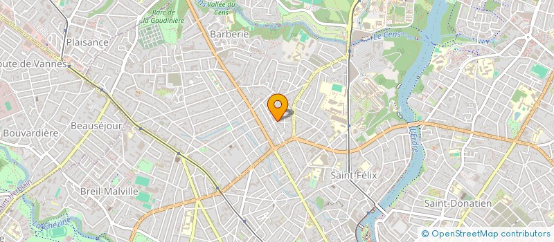 localisation de l'entreprise MONSIEUR ANDRE BERRANGER à NANTES