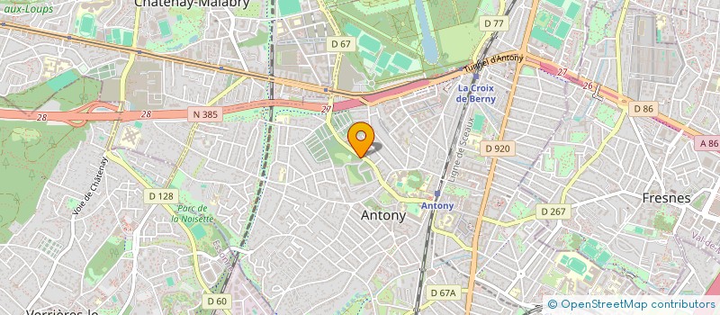localisation de l'entreprise MONSIEUR ANDRE BERROIR à ANTONY