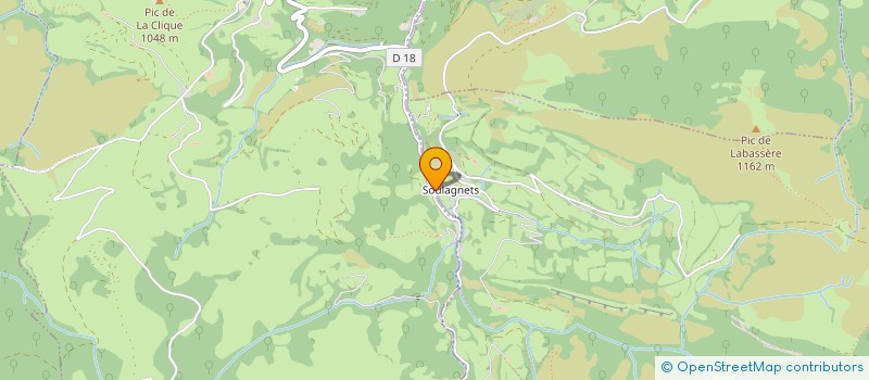 localisation de l'entreprise MONSIEUR ANDRE BERSANS  LABASSERE