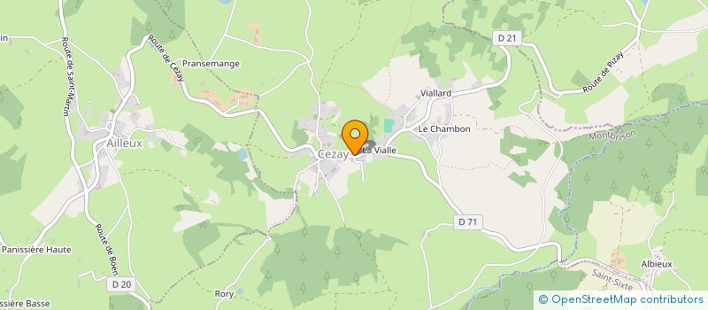 localisation de l'entreprise MONSIEUR ANDRE BERTHEAS  BOEN-SUR-LIGNON