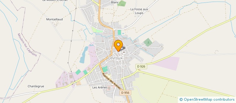 localisation de l'entreprise MONSIEUR ANDRE BERTRAND à LEVROUX
