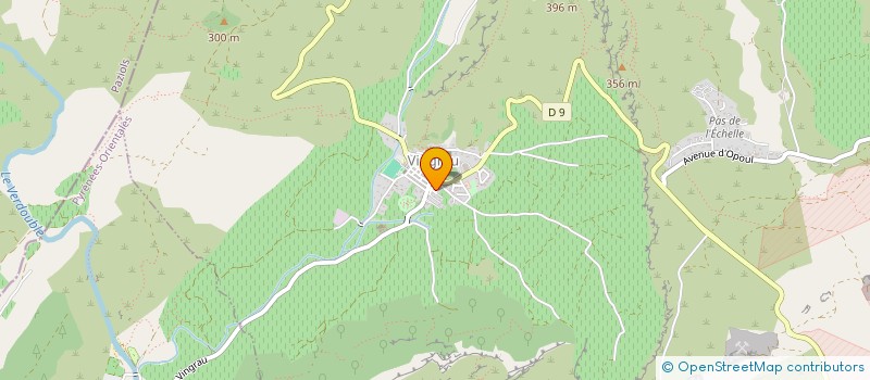 localisation de l'entreprise MONSIEUR ANDRE BERTRAND  VINGRAU