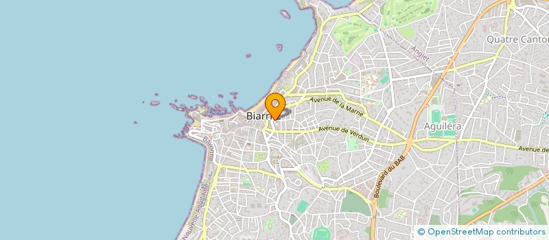 localisation de l'entreprise MONSIEUR ANDRE BERTRAND à BIARRITZ