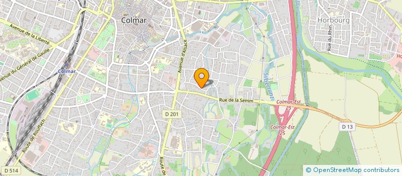 localisation de l'entreprise MONSIEUR ANDRE BERTSCH  COLMAR