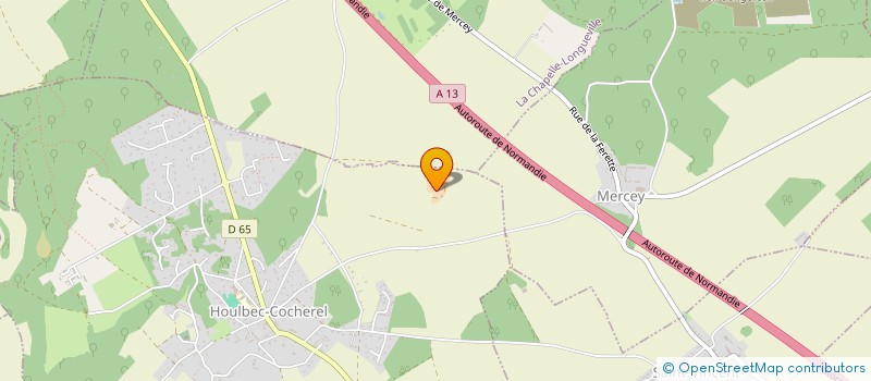 localisation de l'entreprise MONSIEUR ANDRE BESNARD  HOULBEC-COCHEREL