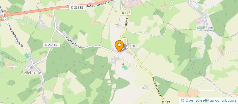 localisation de l'entreprise MONSIEUR ANDRE BEUTIN  BELLEBRUNE