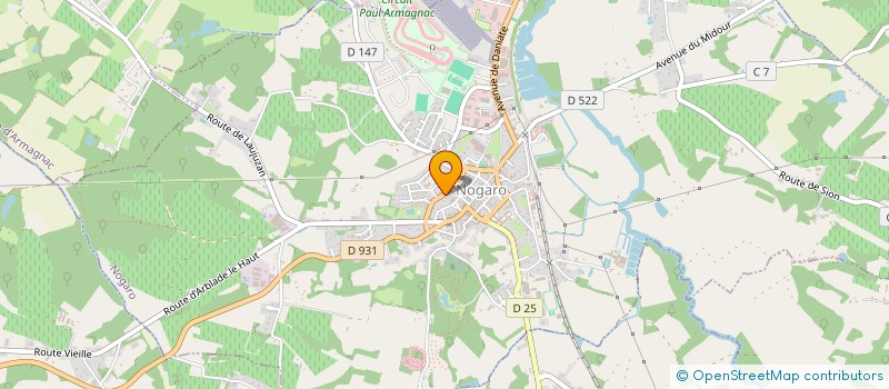 localisation de l'entreprise MONSIEUR ANDRE BEYRIE à CAUPENNE D'ARMAGNAC