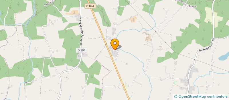 localisation de l'entreprise MONSIEUR ANDRE BIARNES  GRENADE-SUR-L ADOUR