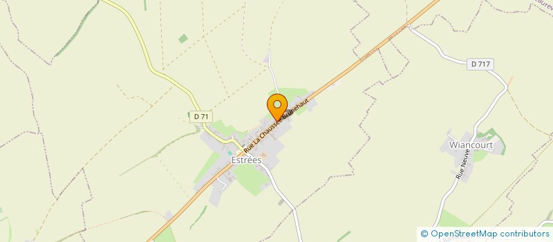 localisation de l'entreprise MONSIEUR ANDRE BILLET  ESTREES