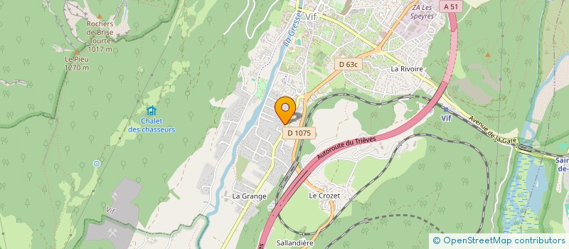localisation de l'entreprise MONSIEUR ANDRE BILLOT à VIF