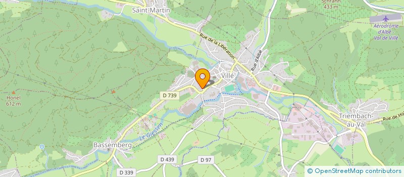 localisation de l'entreprise MONSIEUR ANDRE BITTEL  BREITENAU