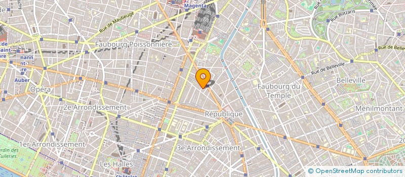 localisation de l'entreprise MONSIEUR ANDRE BLANCHET  PARIS