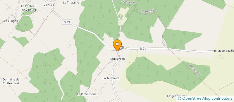 localisation de l'entreprise MONSIEUR ANDRE BLAZY à CHEZELLES