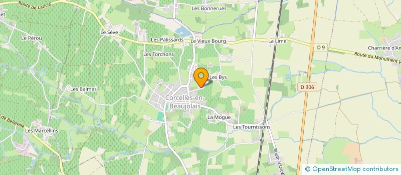 localisation de l'entreprise MONSIEUR ANDRE BLEIN  LANCIE