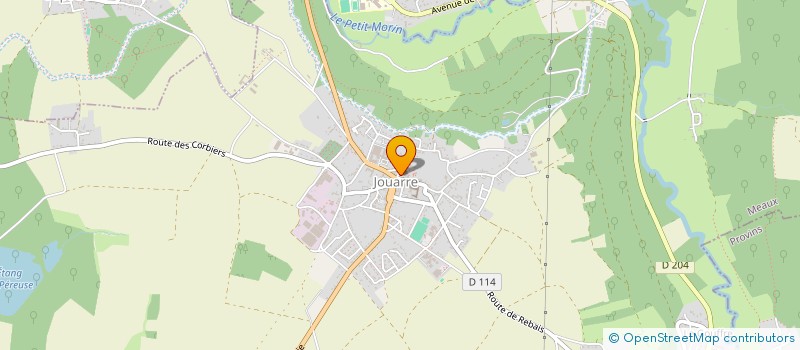 localisation de l'entreprise MONSIEUR ANDRE BLOT  JOUARRE