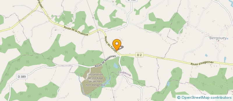 localisation de l'entreprise MONSIEUR ANDRE BLOY  CAUPENNE