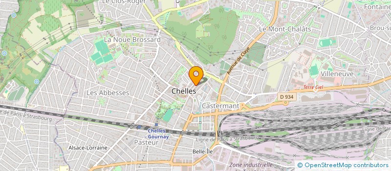 localisation de l'entreprise MONSIEUR ANDRE BOCCARA à CHELLES