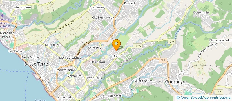 localisation de l'entreprise MONSIEUR ANDRE BOCHINGER à SAINT-CLAUDE
