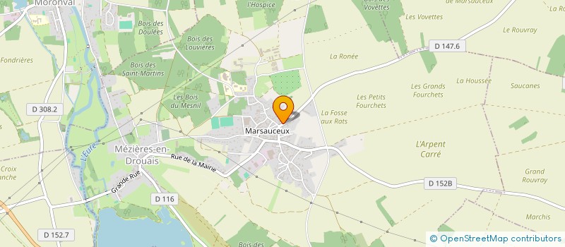 localisation de l'entreprise MONSIEUR ANDRE BOCQUET à MEZIERES-EN-DROUAIS