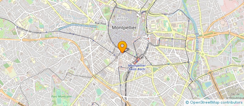 localisation de l'entreprise MONSIEUR ANDRE BOEUFGRAS à MONTPELLIER