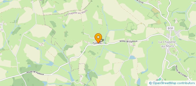 localisation de l'entreprise MONSIEUR ANDRE BOISE  LA CHAPELLE-AU-MANS