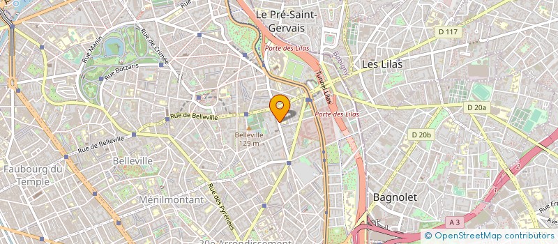 localisation de l'entreprise MONSIEUR ANDRE BOLDRINI  PARIS