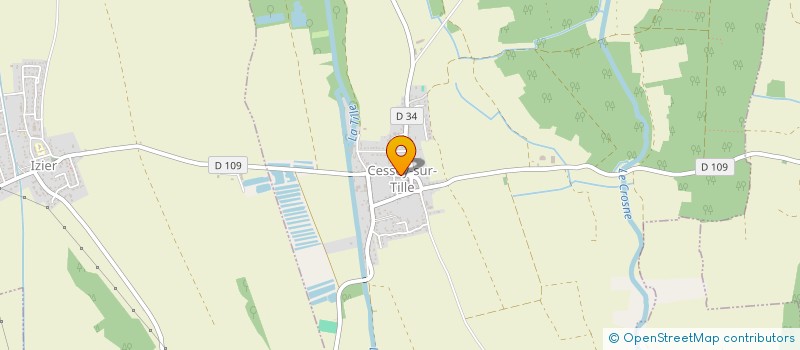 localisation de l'entreprise MONSIEUR ANDRE BON à CESSEY-SUR-TILLE