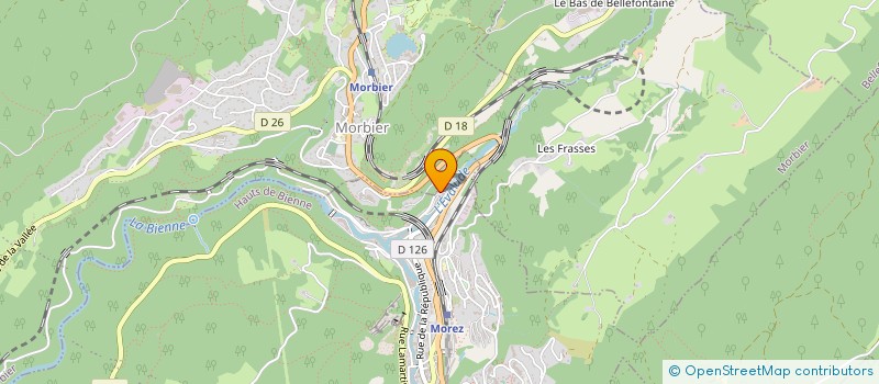 localisation de l'entreprise MONSIEUR ANDRE BONDY  HAUTS DE BIENNE