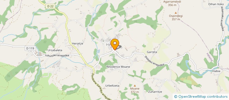 localisation de l'entreprise MONSIEUR ANDRE BONETBELCHE  SAINT-ESTEBEN