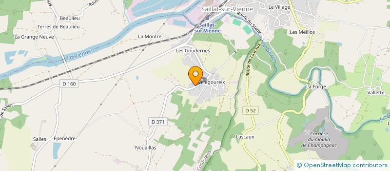 localisation de l'entreprise MONSIEUR ANDRE BONNEFONT à CHASSENON