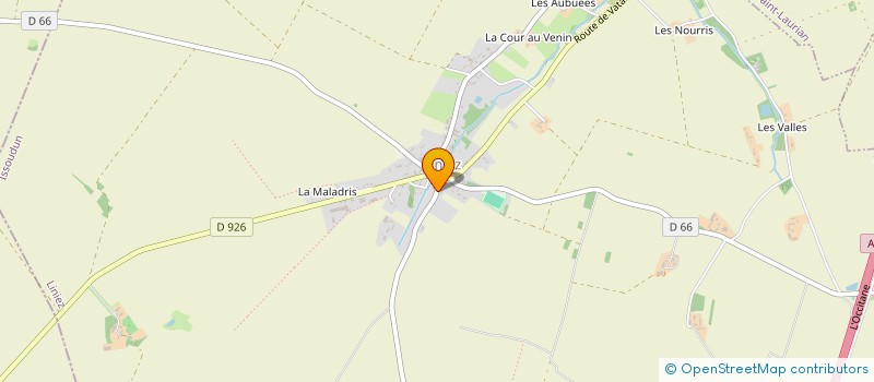 localisation de l'entreprise MONSIEUR ANDRE BONNET à MENETREOLS-SOUS-VATAN